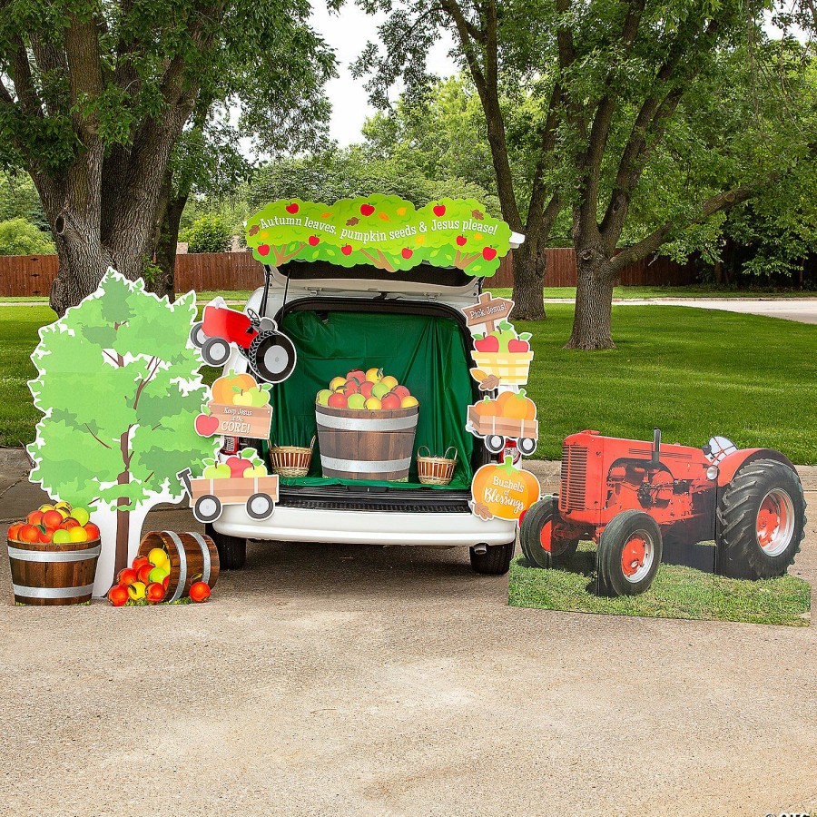 Decorating Kits * | Discount Fall Harvest Trunk-Or-Treat Decorating Kit 13 Pc.