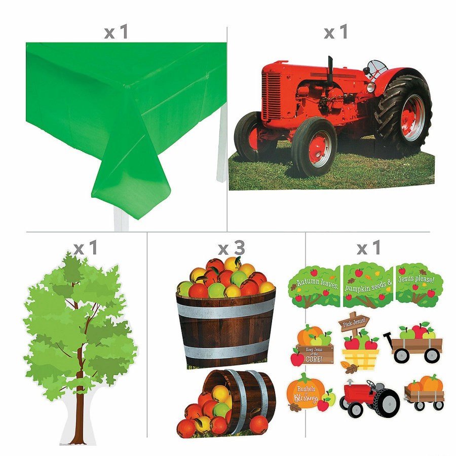 Decorating Kits * | Discount Fall Harvest Trunk-Or-Treat Decorating Kit 13 Pc.