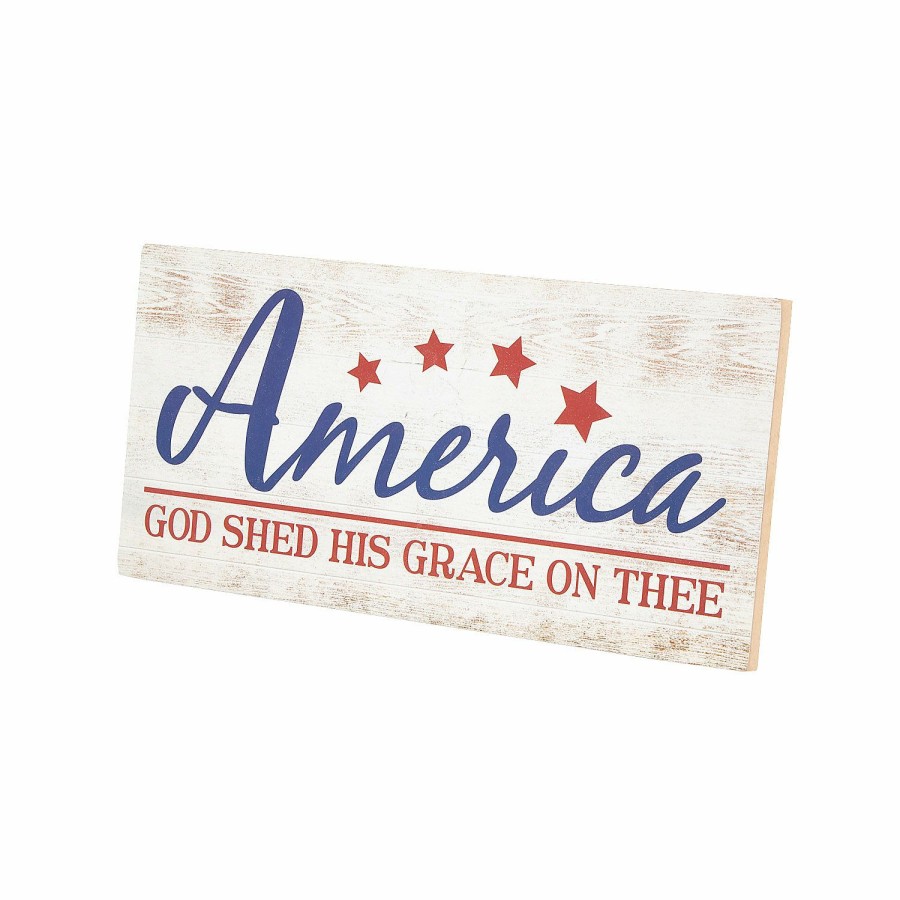 Signs * | Flash Sale God Shed His Grace On Thee Sign