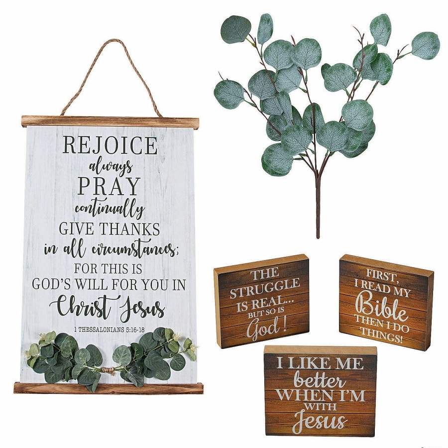 Signs * | Cheapest Cottagecore Living Room Refresh Decorating Kit