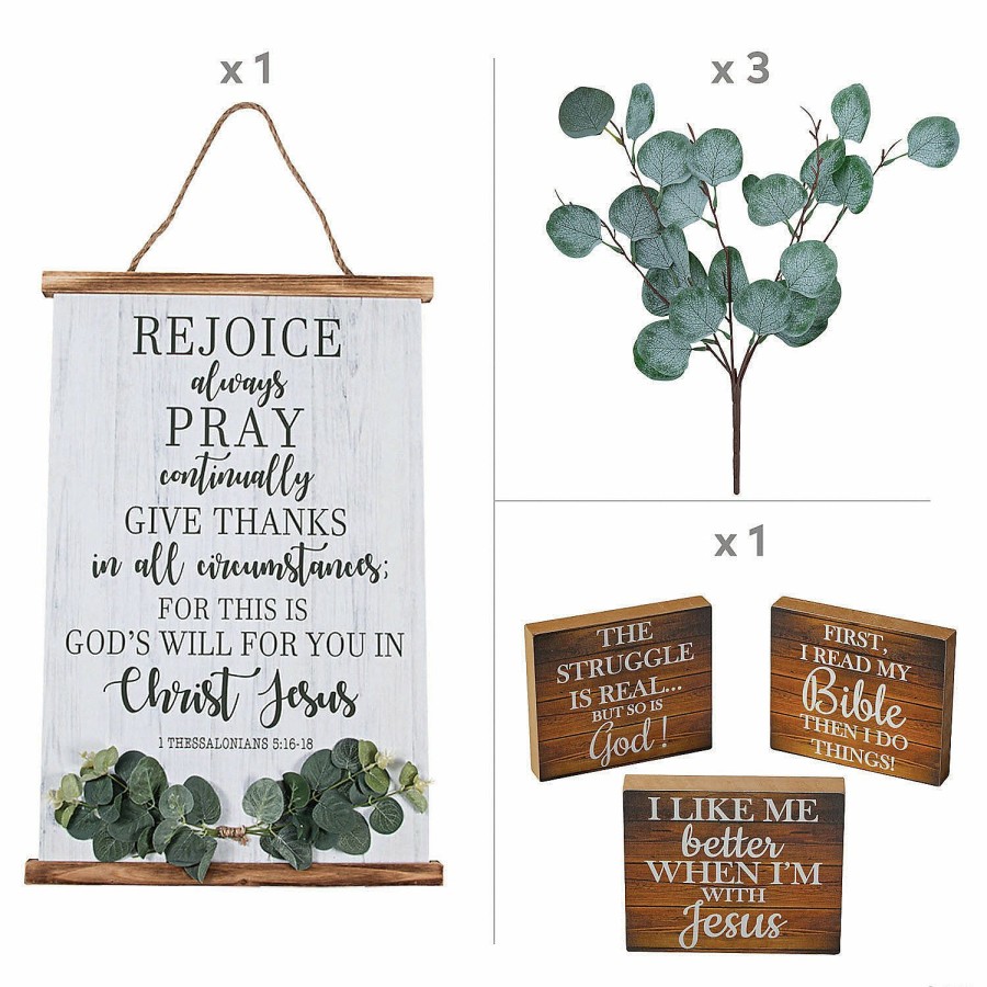 Signs * | Cheapest Cottagecore Living Room Refresh Decorating Kit