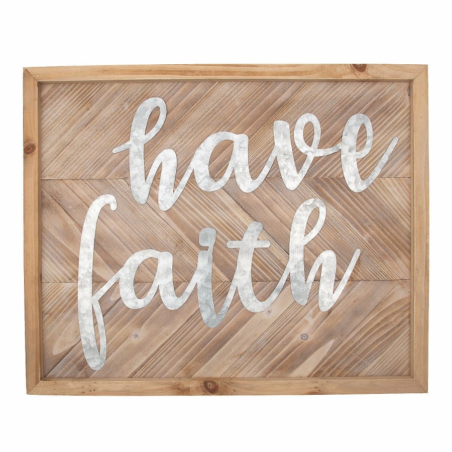 Signs * | Best Sale Have Faith Sign