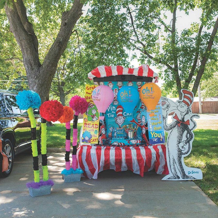 Decorating Kits * | Budget Dr. Seuss Trunk-Or-Treat Decorating Kit 63 Pc.