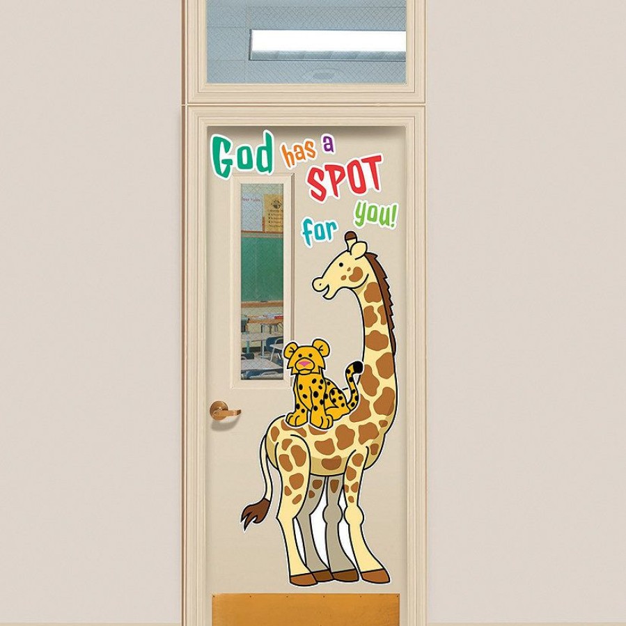 Door Decorations * | Discount God Has A Spot For You Door Decor Set 13 Pc.