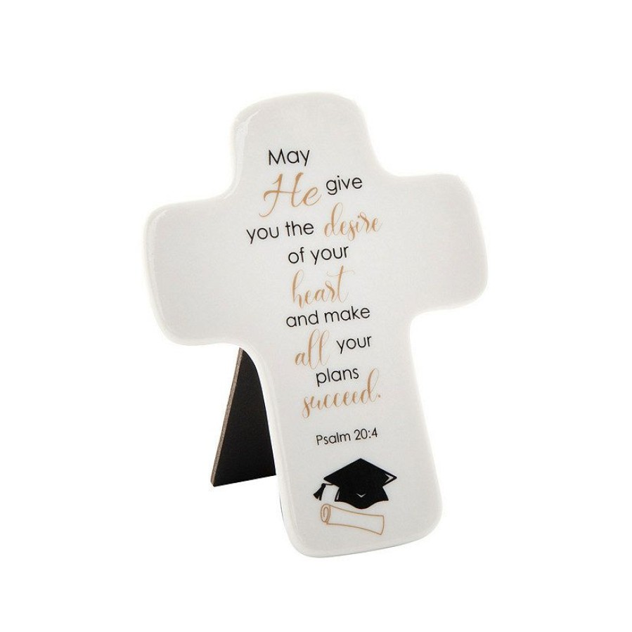 Signs * | Wholesale Graduation Cross Tabletop Sign