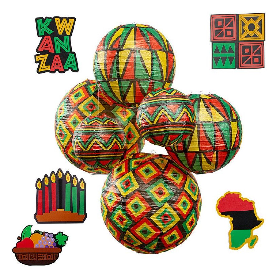 Decorating Kits * | Discount Kwanzaa Decorating Kit 11 Pc.