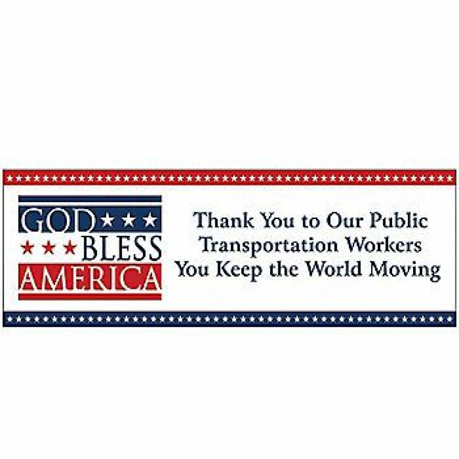 Banners * | Coupon God Bless America Patriotic Custom Banner Small