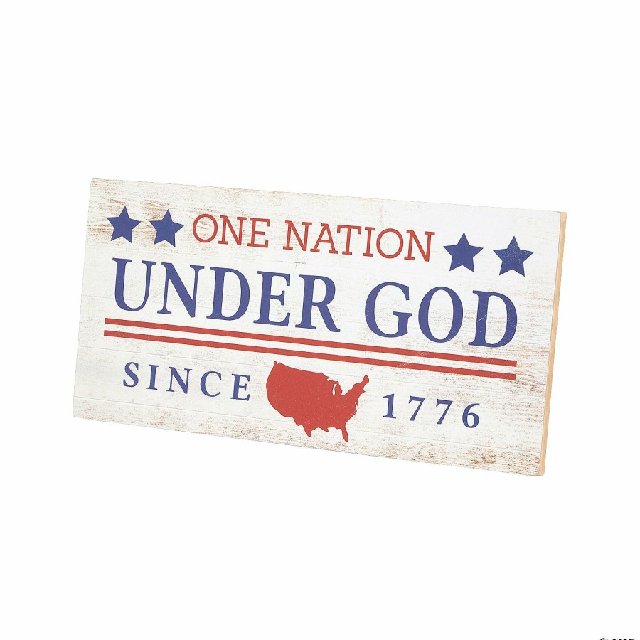 Signs * | New One Nation Under God Sign