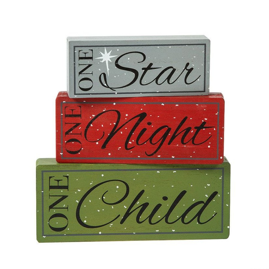 Signs * | New One Child One Night Stacked Signs