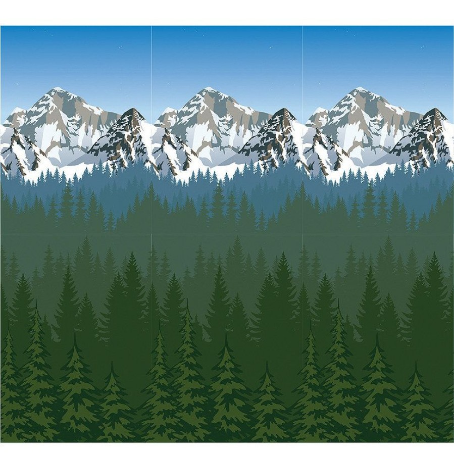 Backdrops & Scene Setters * | Deals Railroad & Forest Backdrop 2 Pc.