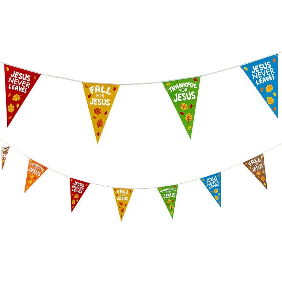 Banners * | Coupon Faith Fall Pennant Banner