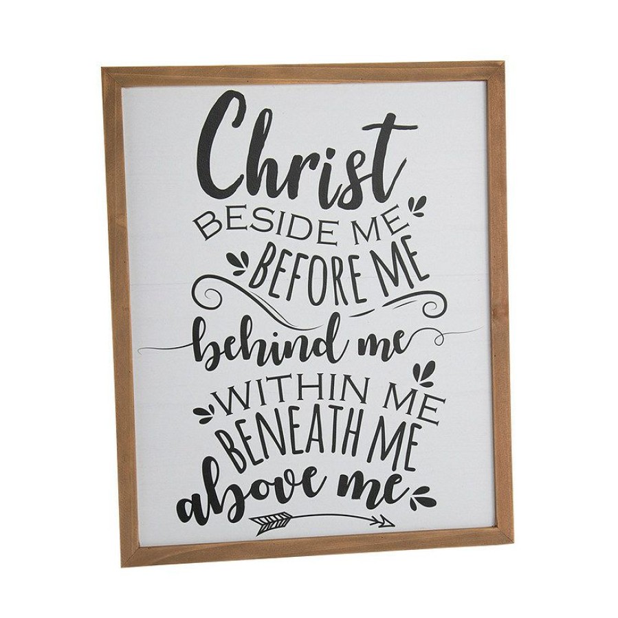 Signs * | Promo Positively Simple Christ Beside Me Sign