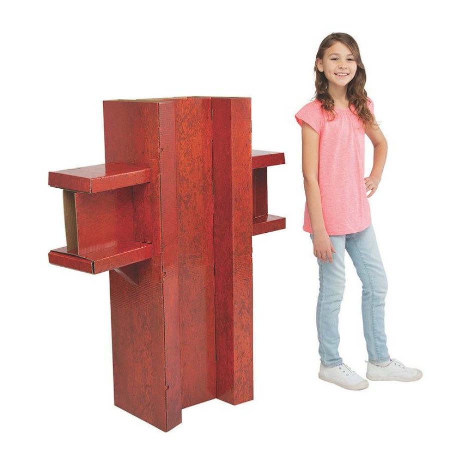 Cardboard Cutouts * | Top 10 Construction Vbs I-Beam Cross Stand-Up