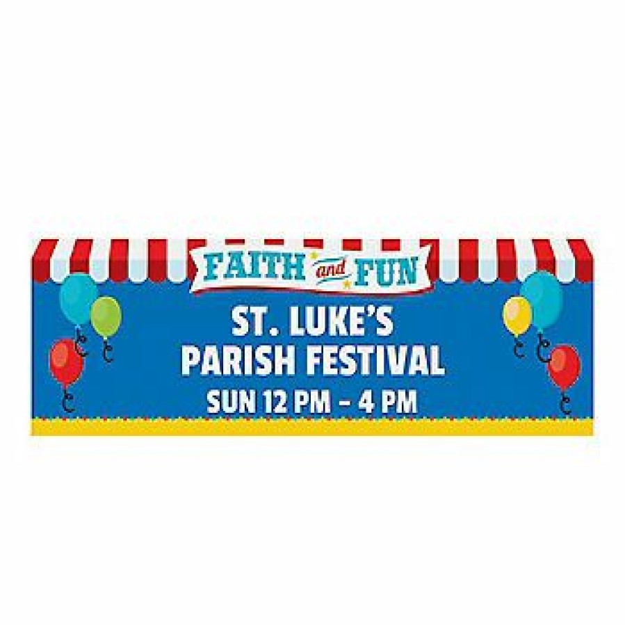 Banners * | Cheapest Personalized Church Carnival Banner