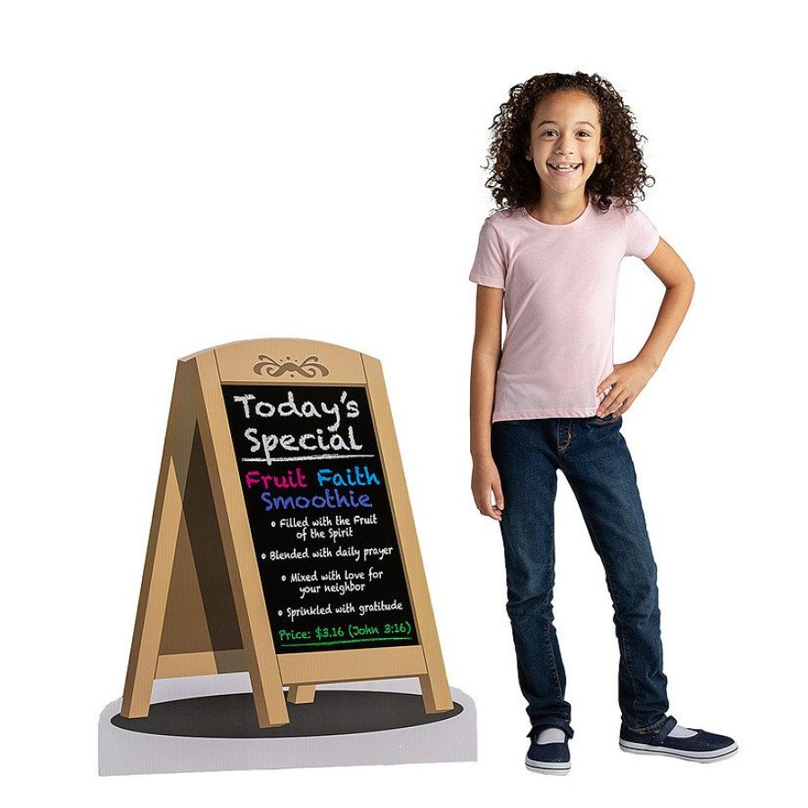 Cardboard Cutouts * | Best Pirce Food Truck Vbs Sandwich Board Stand-Up