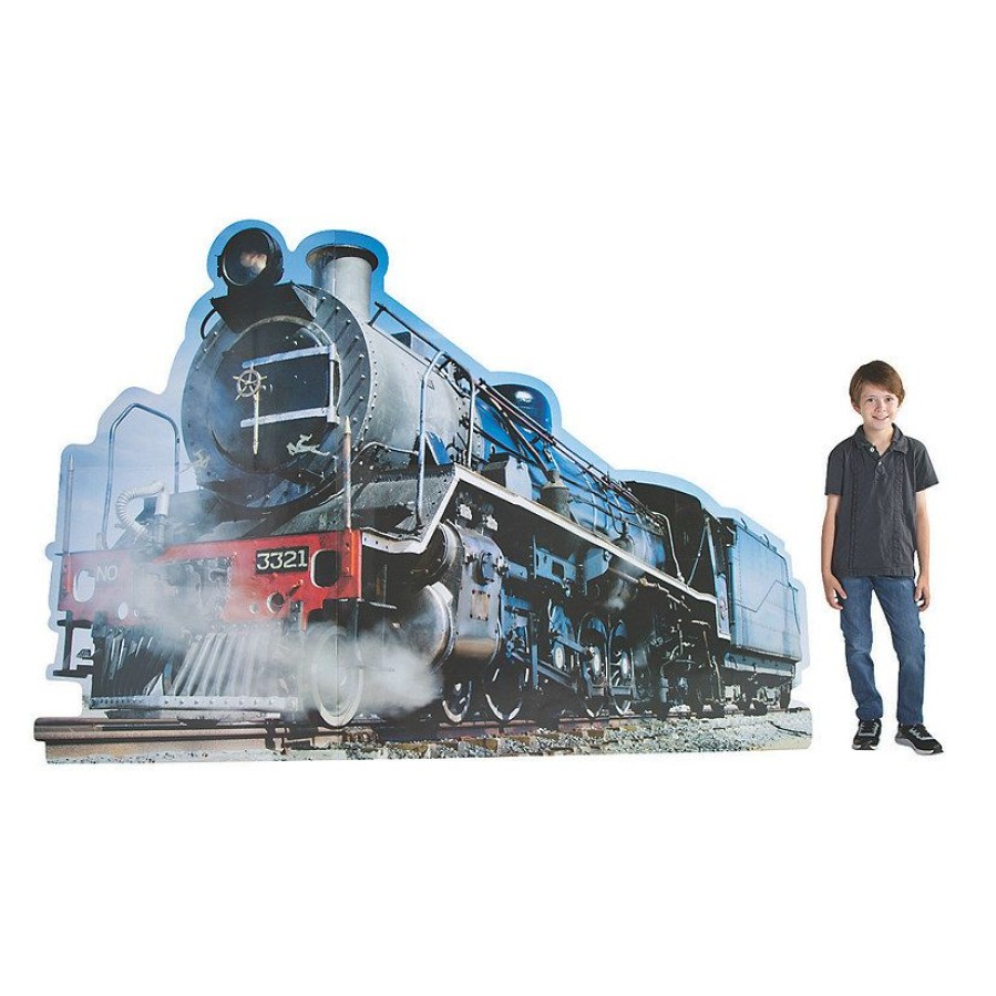 Cardboard Cutouts * | Best Sale Railroad Train Stand-Up 3 Pc.