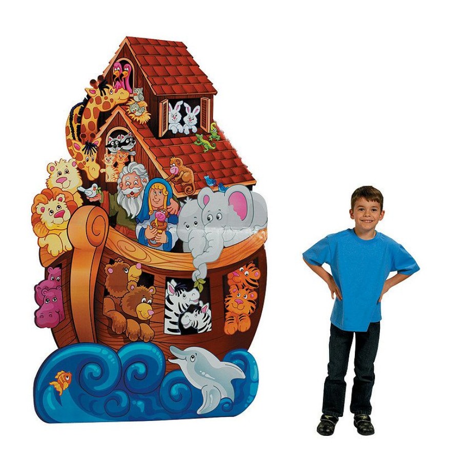 Cardboard Cutouts * | Hot Sale Noah'S Ark Cardboard Stand-Up