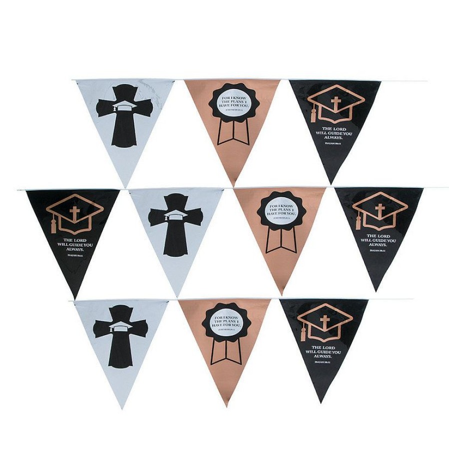 Banners * | Coupon Religious Graduation Pennant Banner