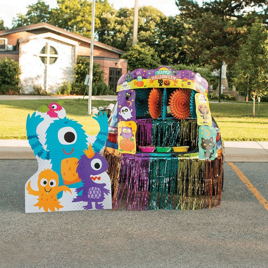 Decorating Kits * | Top 10 Halloween Trunk-Or-Treat Decorating Kit 33 Pc.